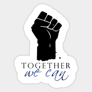 Together We can Sticker